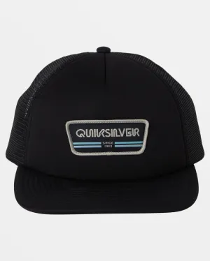 Quiksilver Slab Drifter Trucker Hat - BLACK