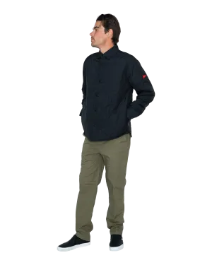 Quilted Primaloft Jacket in Black