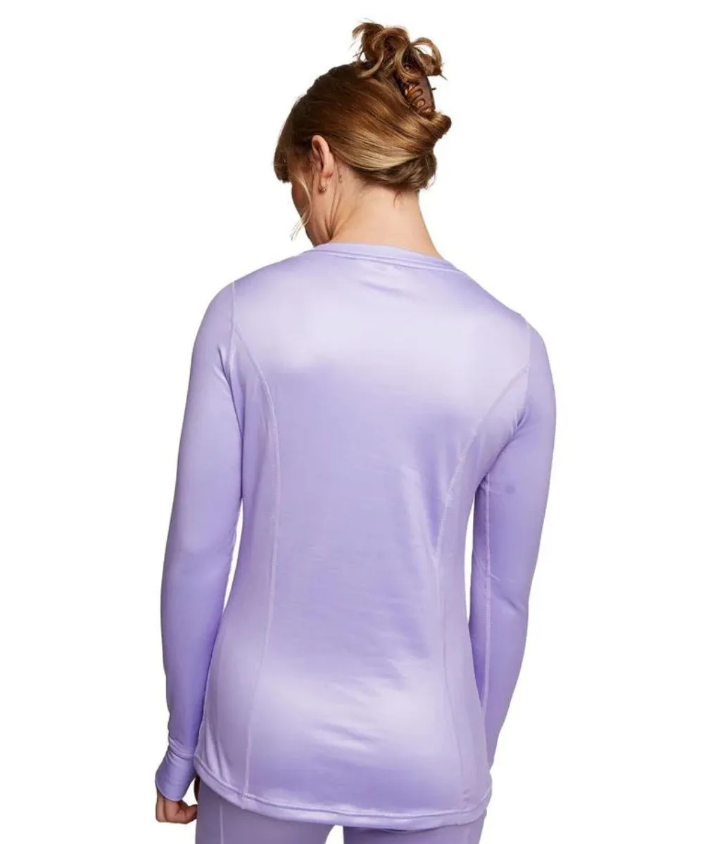 Rojo Best Living Womens Plus Size Thermal Top Mauve Sizes 3XL - 5XL