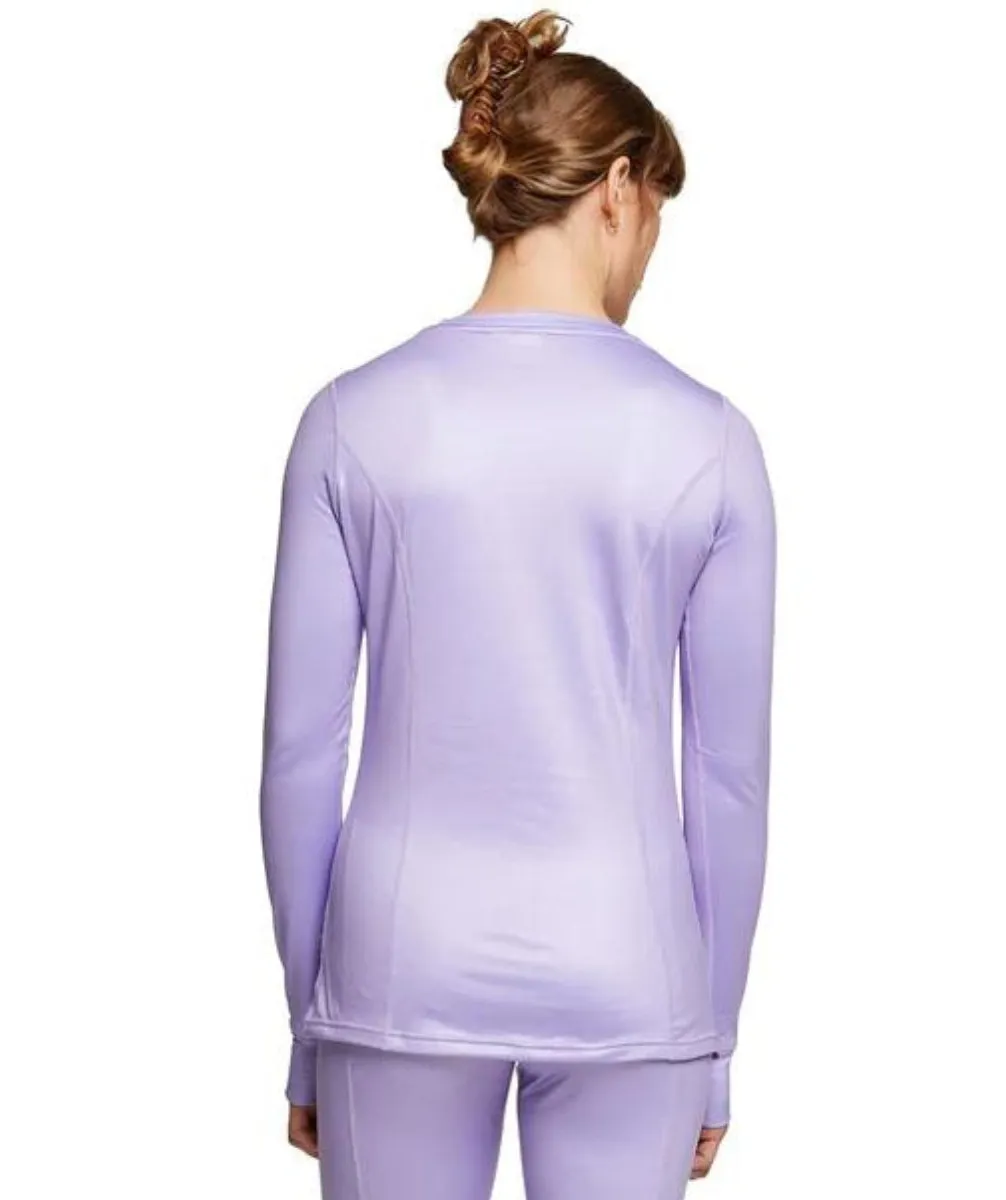 Rojo Best Living Womens Plus Size Thermal Top Mauve Sizes 3XL - 5XL