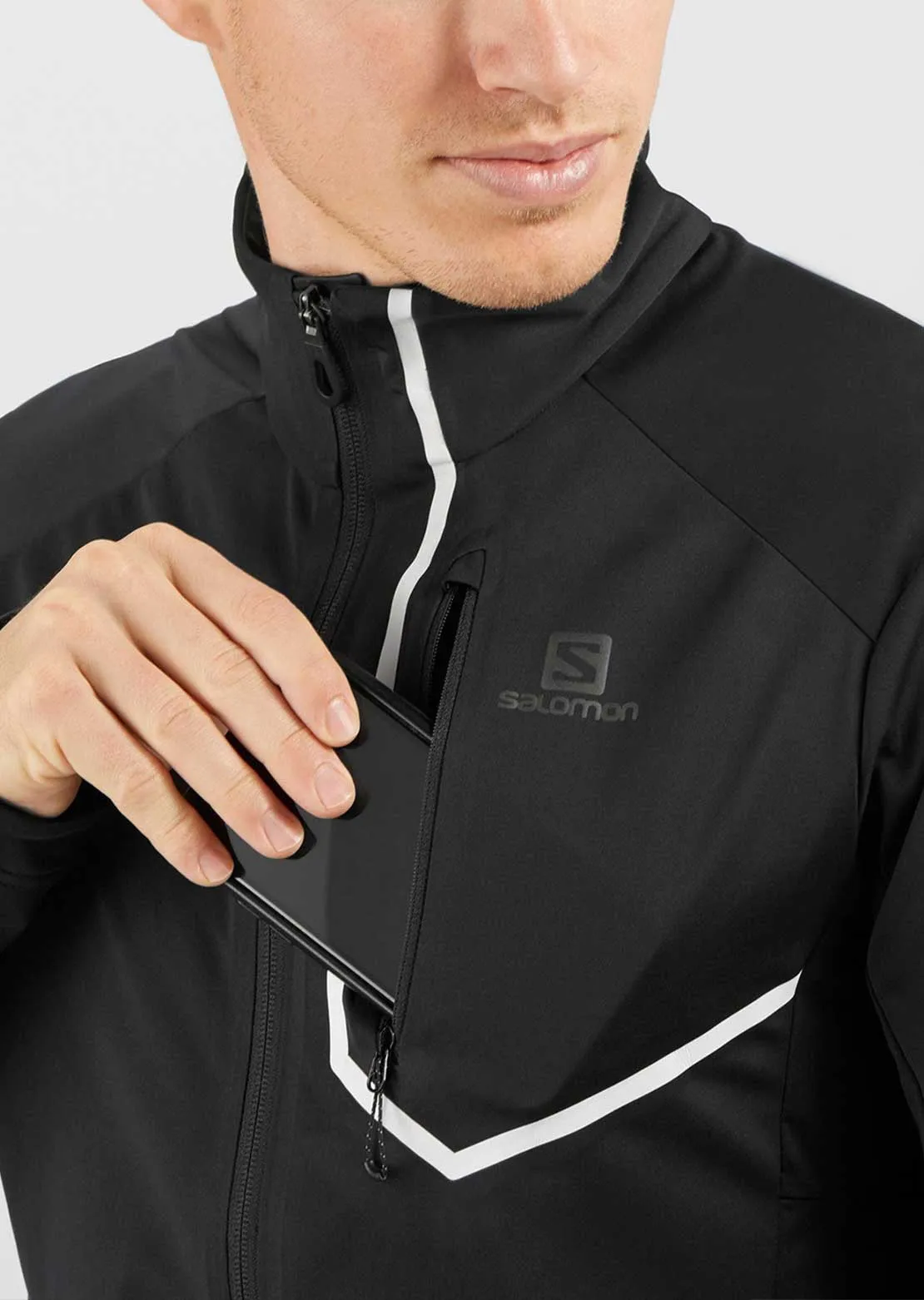 Salomon Men's Gore-Tex Pro Infinium Windstopper Jacket