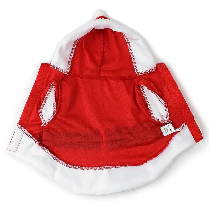 Santa Christmas Costume for Small Dogs and Cats