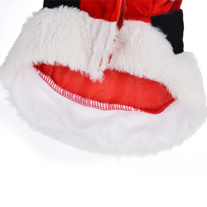 Santa Christmas Costume for Small Dogs and Cats