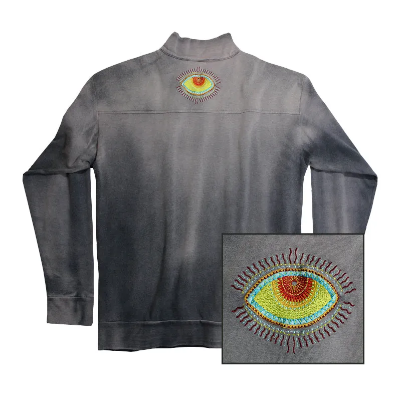 Santana - Corazon Fire 1/4 Zip Sweatshirt