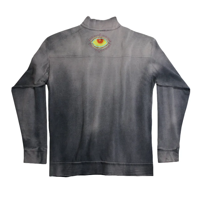Santana - Corazon Fire 1/4 Zip Sweatshirt