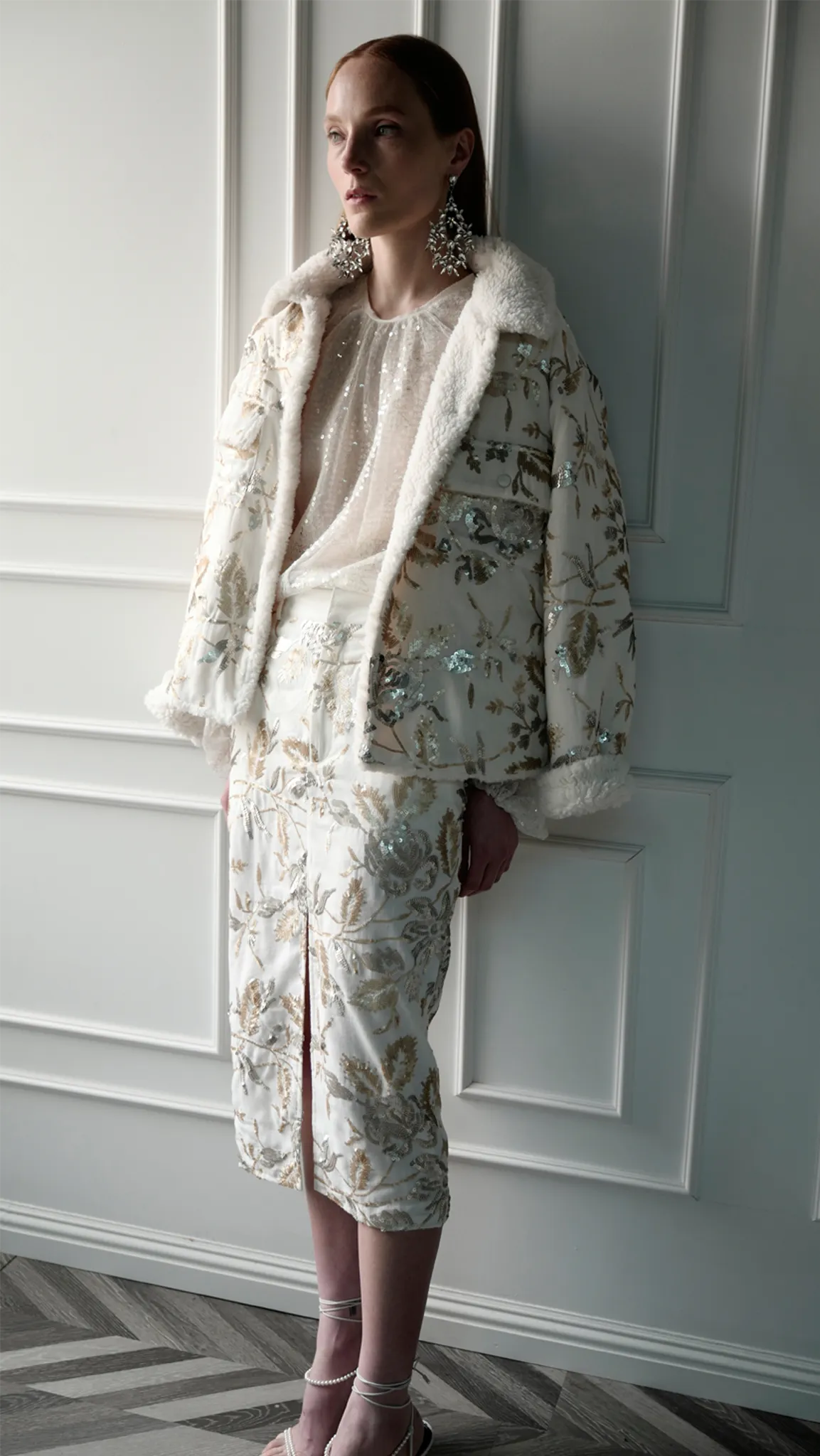 Sequin D-Vine Jacket