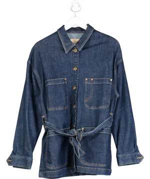 sessun Blue Denim Coat UK M