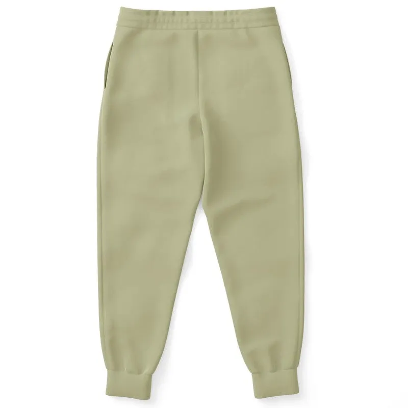 Shaded Pale Pastel Yellow Gray Joggers | Unisex | with PLUS sizes | C0M0Y30K30