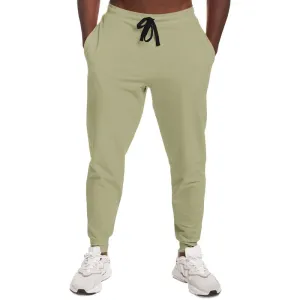 Shaded Pale Pastel Yellow Gray Joggers | Unisex | with PLUS sizes | C0M0Y30K30