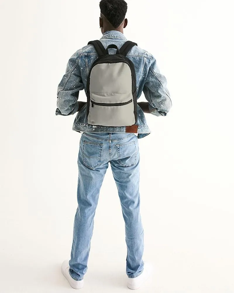 Shaded Pale Yellow Gray Canvas Backpack | C0M0Y10K30