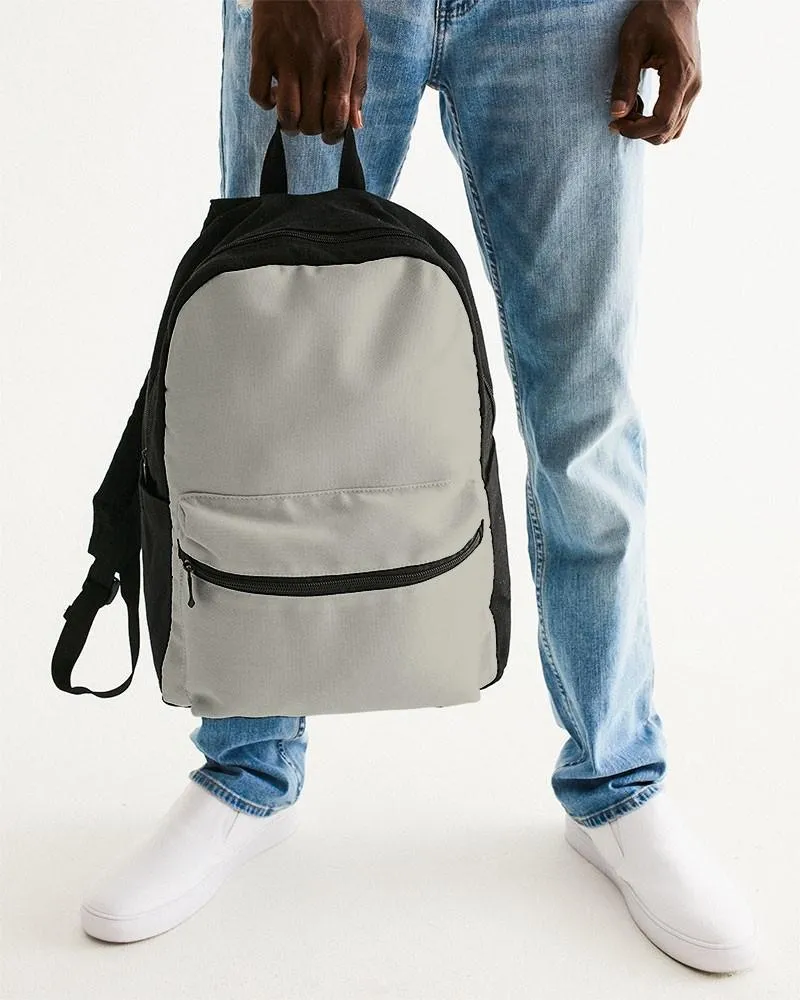 Shaded Pale Yellow Gray Canvas Backpack | C0M0Y10K30