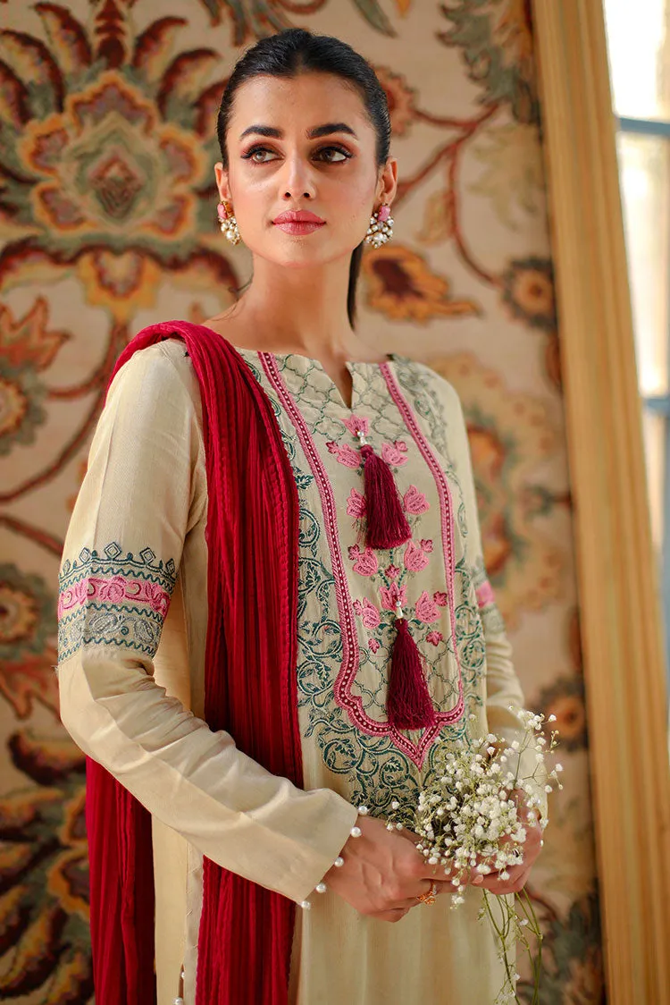 Shanyera - D5-Beige Beauty Aria Winter Pret Collection