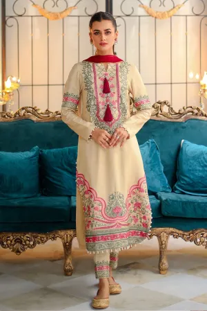 Shanyera - D5-Beige Beauty Aria Winter Pret Collection