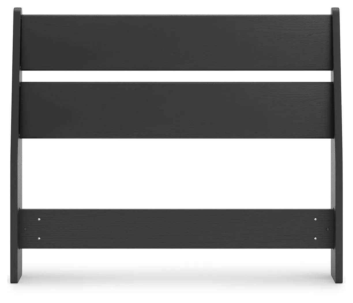 Socalle Twin Panel Headboard with Nightstand in Black