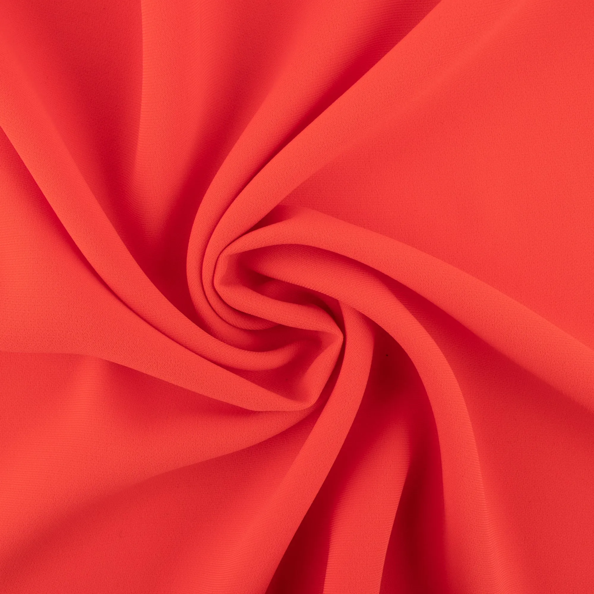 Solid Polyester - DALIA - Orange