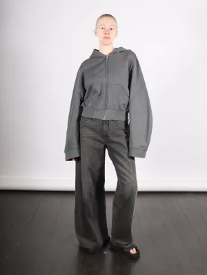 Sweat Jacket in Dark Gray by MM6 Maison Margiela