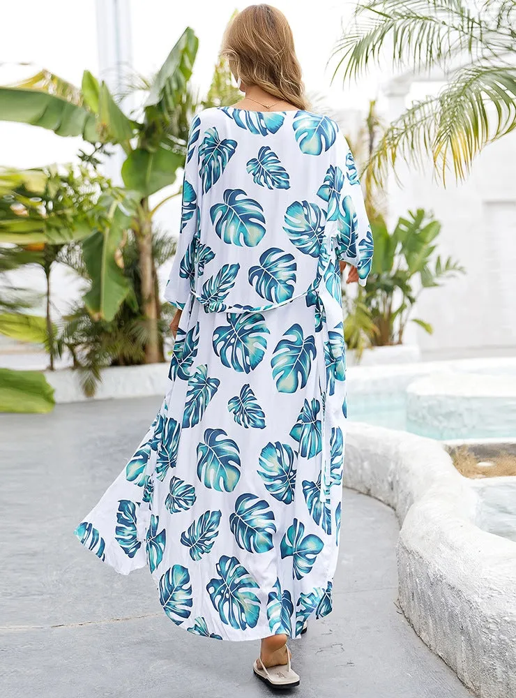 TastyHottie - Quick-drying Printed Beach Sunscreen Coat