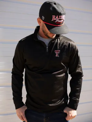 Texas Tech Dark Horse Essentials "Double T" 3.0 Quarter-Zip Pullover