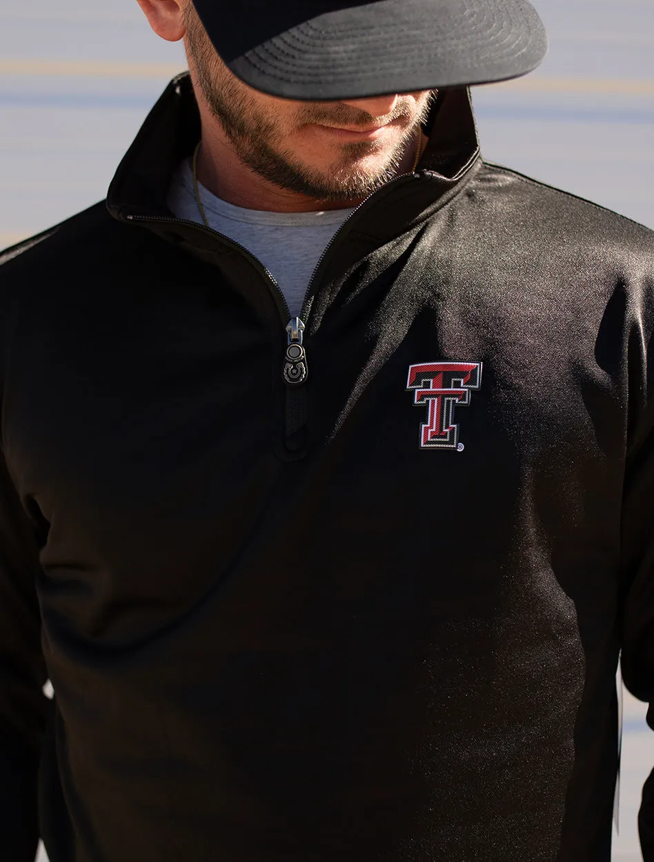 Texas Tech Dark Horse Essentials "Double T" 3.0 Quarter-Zip Pullover