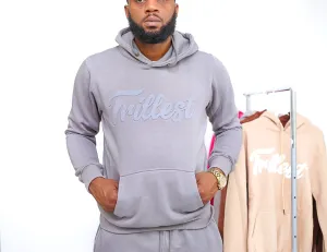 Trillest Oversize Hoodie - Gray\Gray