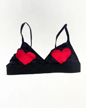 Unknown Heart Patch Bralette Size S