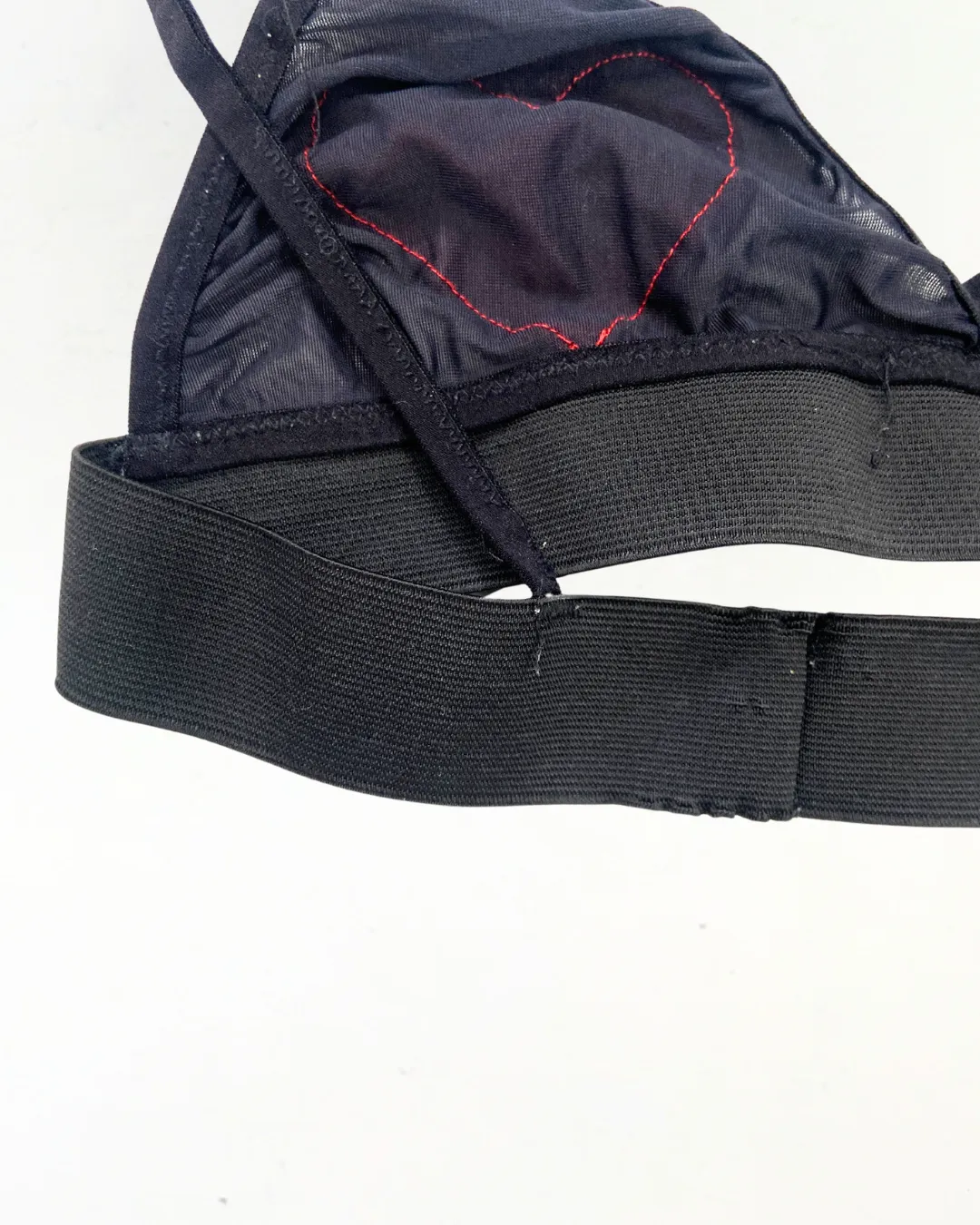 Unknown Heart Patch Bralette Size S
