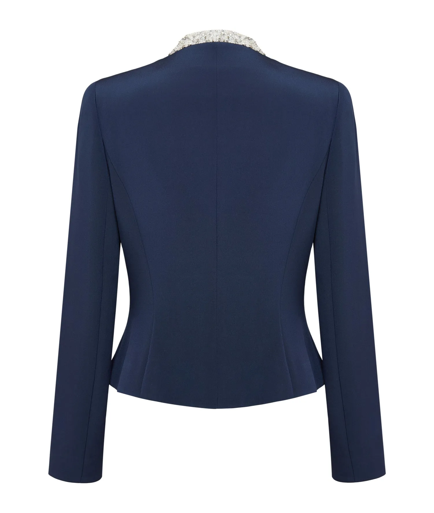 YAYING Heavy Silk Front-Closure Jacket